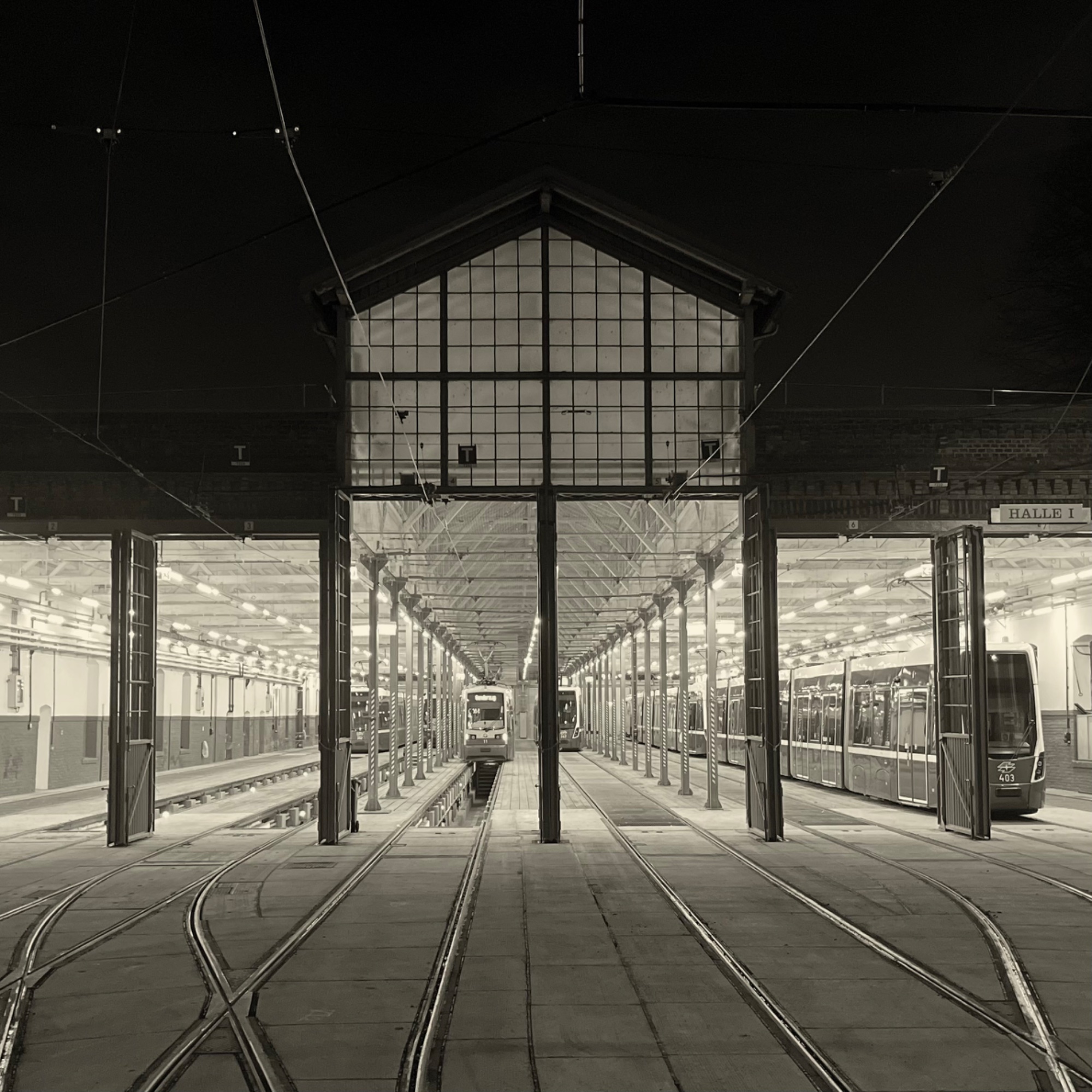 Architectural space with perspective and acoustics